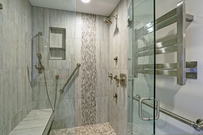 Finished Shower Details